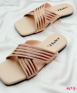 Cross Cream Glitter Slide