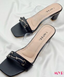 Nudea Black Heel