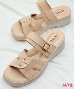 Elina Cream Boston Heel