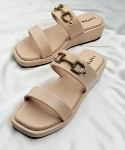 Hbit Cream Boston Heel