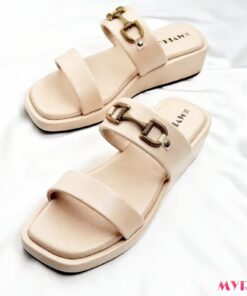 Hbit Cream Boston Heel