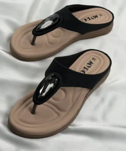 Rida Low Boston Heel